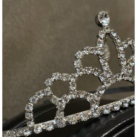 Bridal Pageant Tiara Crown Rhinestone Headpiece USA Made Miss Texas Adult